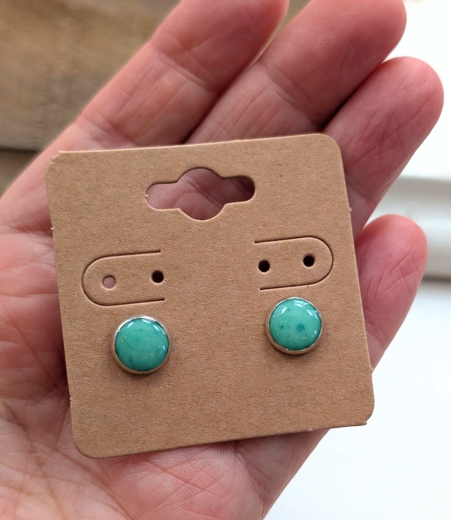 Little Green Earrings