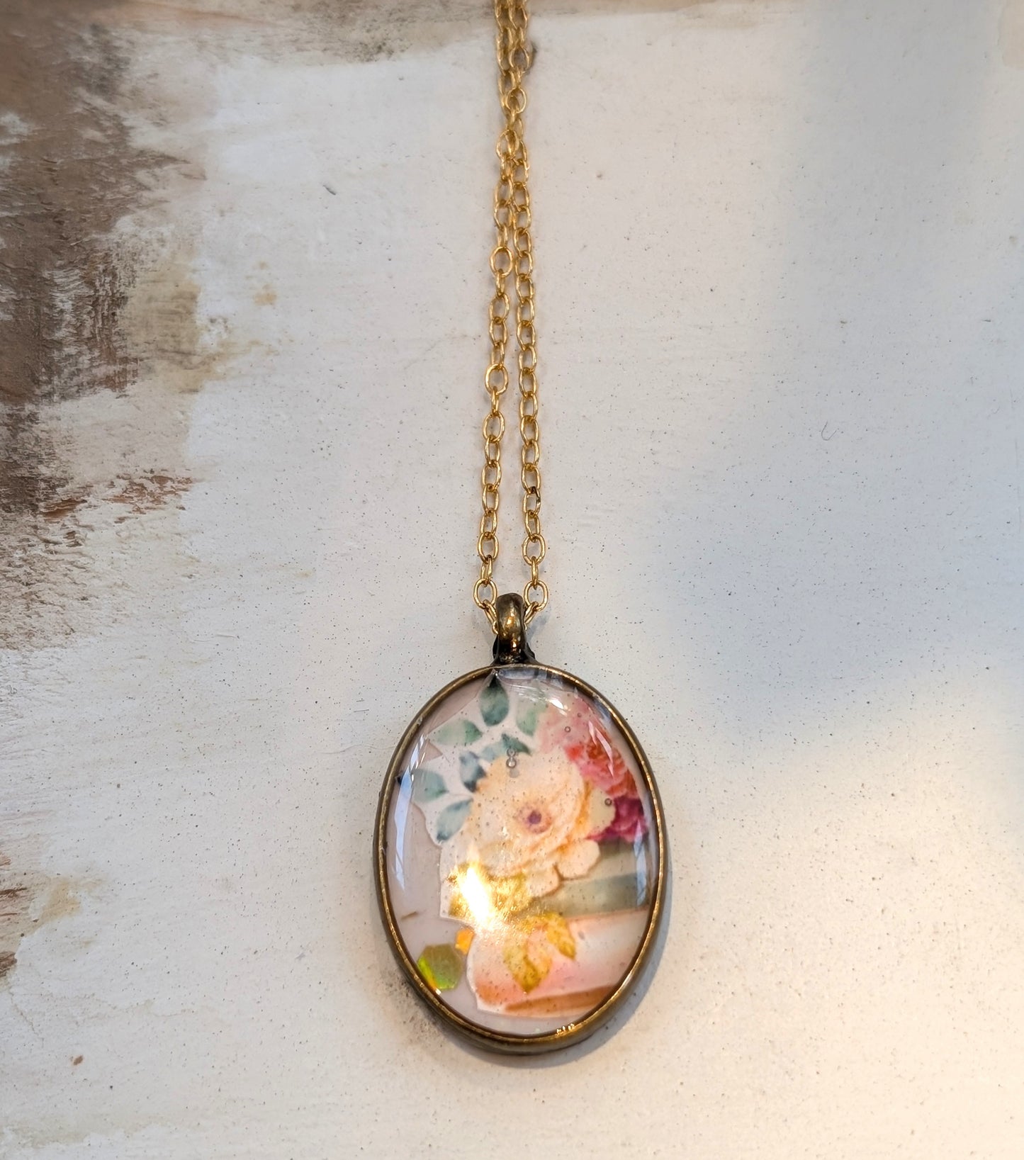 Oval Bibliophile Necklace