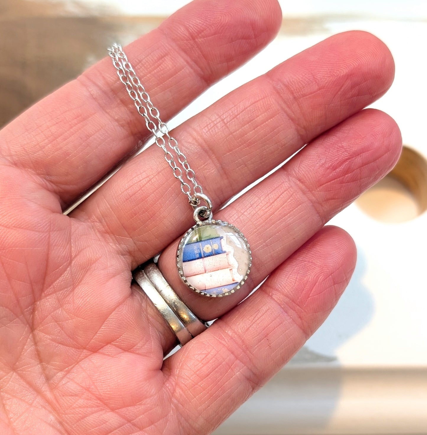 Bibliophile Necklace
