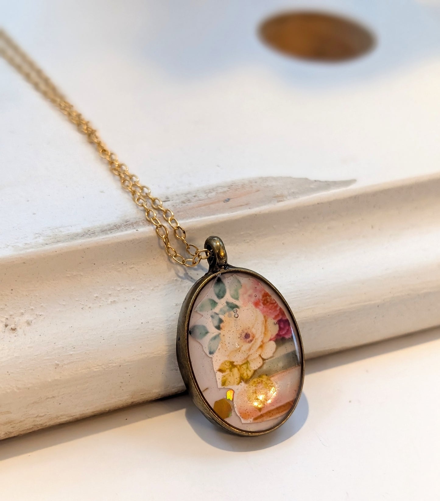 Oval Bibliophile Necklace