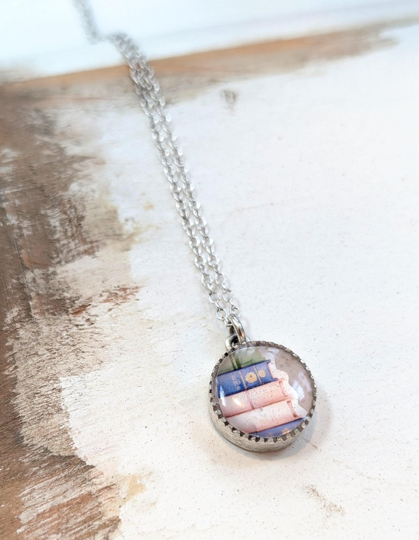 Bibliophile Necklace